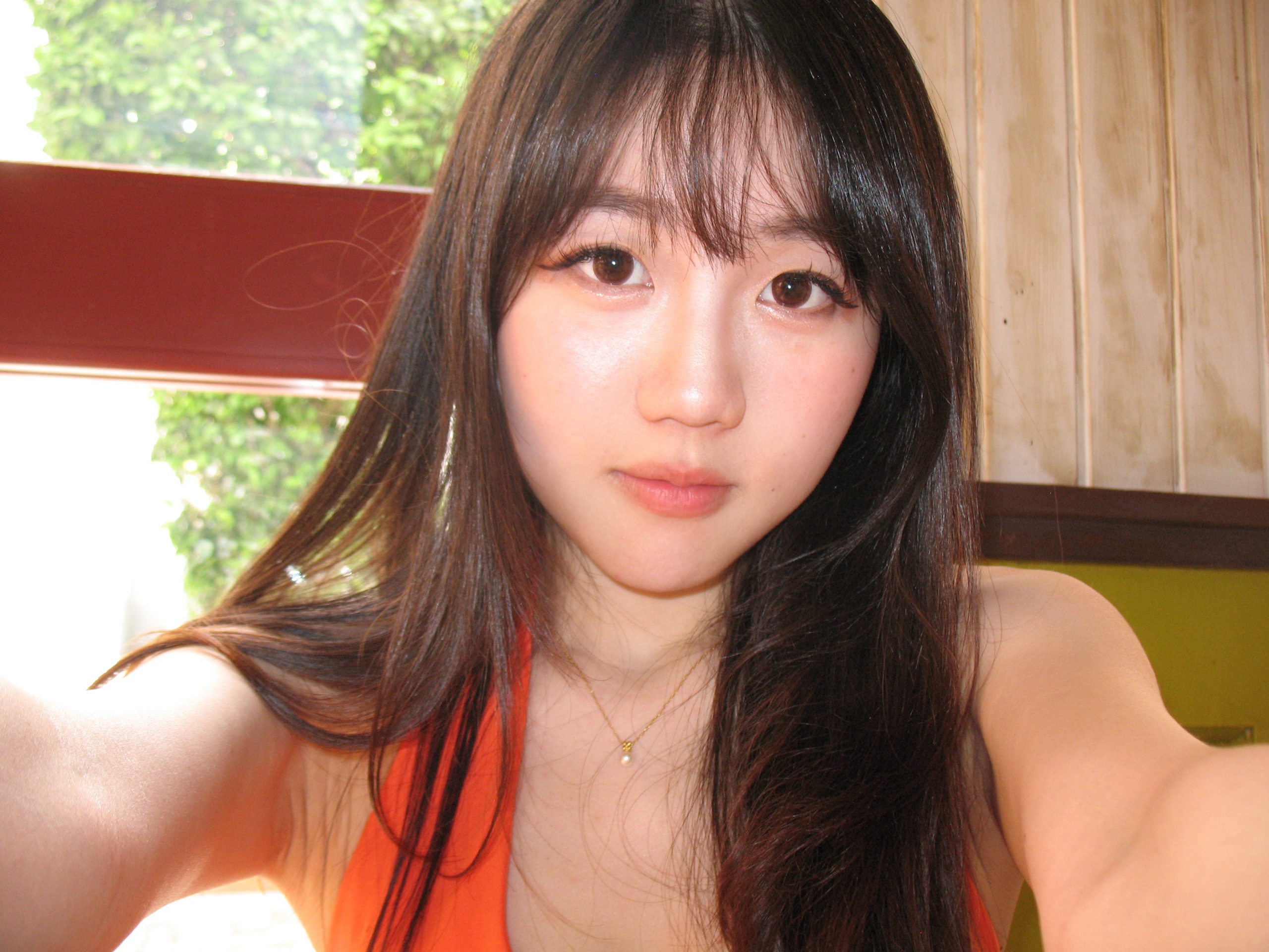 美女自拍